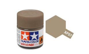 Tamiya Acrylic Flat Paint (10ml) - Buff