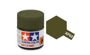 Tamiya Acrylic Flat Paint (10ml) - Olive Drab