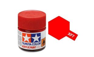 Tamiya Acrylic Flat Paint (10ml) - Flat Red