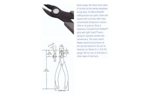Xuron Track Cutter - Not To Be Used For Hard Wire Or Similar