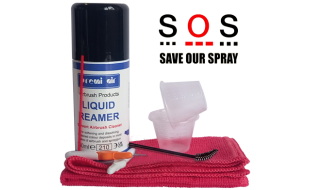 The Airbrush Company SOS (Save Our Spray) Emergency Airbrush Cleaning Kit