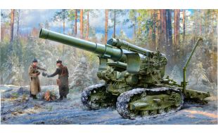 Zvezda 1/72 Scale M1931 B-4 "Stalin's Sledgehammer" Soviet 203mm Howitzer Model Kit
