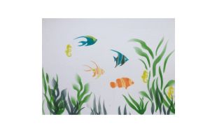 Cakecraft Aquarium Stencil Kit