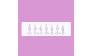 Cakecraft Damask Border Stencil