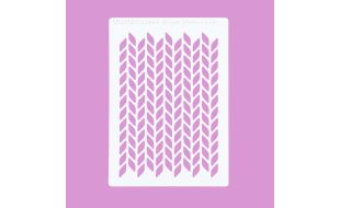 Cakecraft Purl Knit Stencils