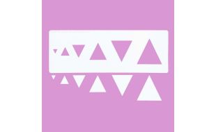 Cakecraft Triangle Stencils