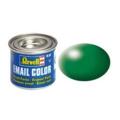 Revell Solid Silk Matt Enamel Paint - Leaf Green