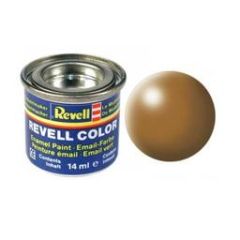 Revell Solid Silk Matt Enamel Paint - Wood Brown