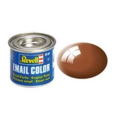Revell Solid Enamel Gloss Paint - Mud Brown
