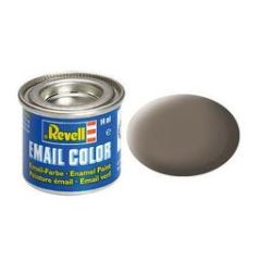 Revell Enamel Solid Matt Paint - Earth Brown