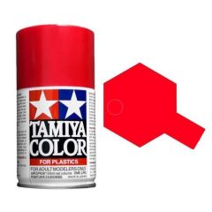 Tamiya Colour Spray Paint (100ml) - Fluorescent Red