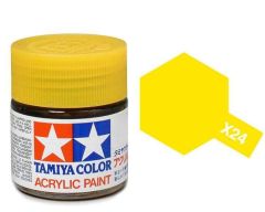 Tamiya Acrylic Gloss Paint (10ml) - Clear Yellow