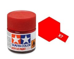 Tamiya Acrylic Gloss Paint (10ml) - Red