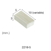 Aedes Ars Mottled Wall Stone 5 x 10 x 3 (Pack of 500 Stones)