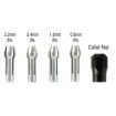 Dremel - 4 Collets and Nut Kit