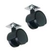 Twin Wheel Castors (Pair)
