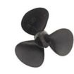 Nylon Propeller 30mm 3 Blade M2 Threaded LH
