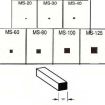 Plastruct Solid Square Rod