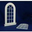 Georgian 16 Pane Window with Rounded Top for 1/12 Scale Dolls House