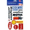 Sponsors Large Logo's Vinyl Sheet