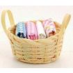 Basket Of Linen for 12th Scale Dolls House