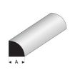 Super Styrene Quarter Round Rod