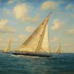 Occre 1/75 Scale Endeavour America's Cup Model Kit
