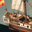 Occre 1/85 Scale La Candelaria Model Kit