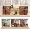 Unpainted Burghley Basement Ready to Assemble 12th Scale Dolls House Kit