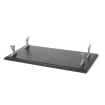 OcCre Black Display Stand with Metal Supports
