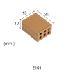 Aedes Ars Red Brick 15 x 20 x 10 (Pack of 25 Bricks)
