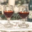 2 x Glasses of Red Wine for 12th Scale Dolls House