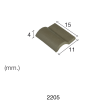 Aedes Ars Black Roof Tile 15 x 11 x 4 (Pack of 150 Tiles)