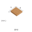 Aedes Ars Small Red Tile 5 x 6 x 1 (Pack of 300 Tiles)