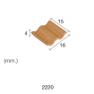 Aedes Ars Flemmish Red Roof Tile 15 x 16 x 4 (Pack of 150 Bricks)