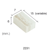 Aedes Ars Large Mottled Wall Stone 7 x 15 x 6 (Pack of 200 Stones)
