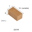 Aedes Ars Large Red Wall Stone 7 x 15 x 6 (Pack of 200 Stones)