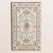 Georgian Style Cream Rug for 12th Scale Dolls House
