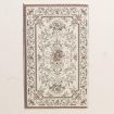 Georgian Style Cream Rug for 12th Scale Dolls House