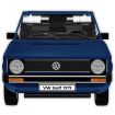 Cobi 1/12 Scale Volkswagen Golf Cabriolet Model Kit