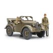 Tamiya 1/48 Scale Kawasaki Ki-61-Id Hien (Tony) & 4x4 Light Vehicle Kurogane Model Kit