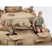 Tamiya 1/35 Scale German Tank Panzerkampfwagen IV Ausf.F & Motorcycle Set "North Africa" Model Kit