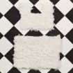 Bathroom Mat Set, 2 pcs for 12th Scale Dolls House