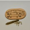 Mantua Models 15mm Brass Cannon Kit
