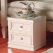 White Nightstand for 12th Scale Dolls House