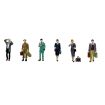 Branchline Post-War Figures Set C OO Gauge
