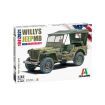 Italeri 1/24 Scale Willys Jeep MB 80th Anniversary 1941-2021 Model Kit