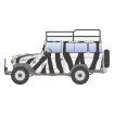 Italeri 1/24 Scale Toyota Land Cruiser Safari Model Kit