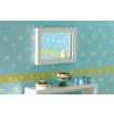 White Framed Mirror for 12th Scale Dolls House