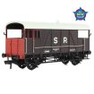 Branchline SE&CR 25T 'Dance Hall' Brake Van SR Brown OO Gauge